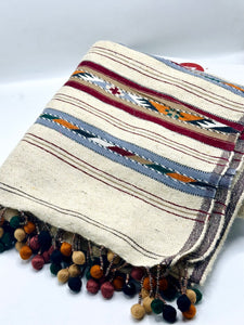 Swati Sharri Shawl - White