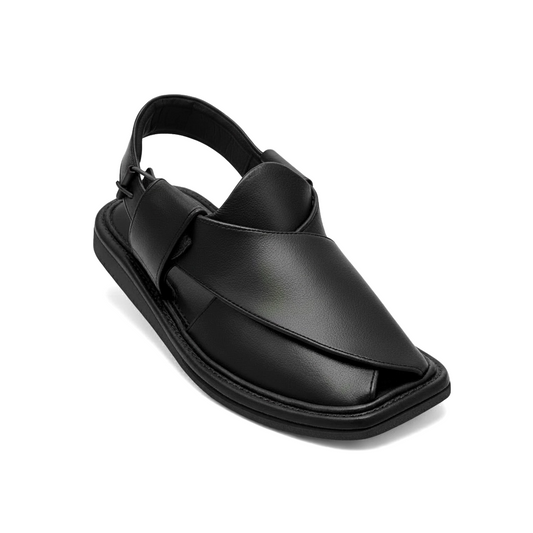 Black Zalmi Comfort – Light Washable Chappal