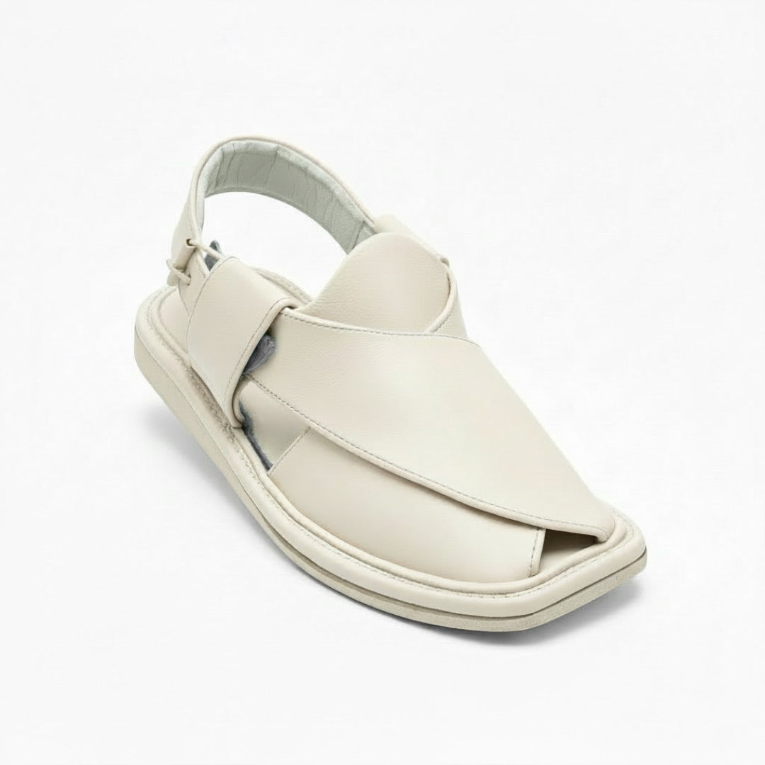 Cream Zalmi Comfort – Light Washable Chappal