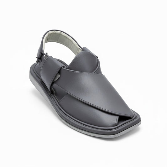 Grey Zalmi Comfort – Light Washable Chappal