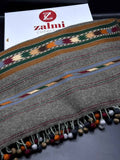 Swati Sharri Shawl - Brown