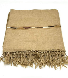 Australian Sahidar (Dark Camel Shawl)