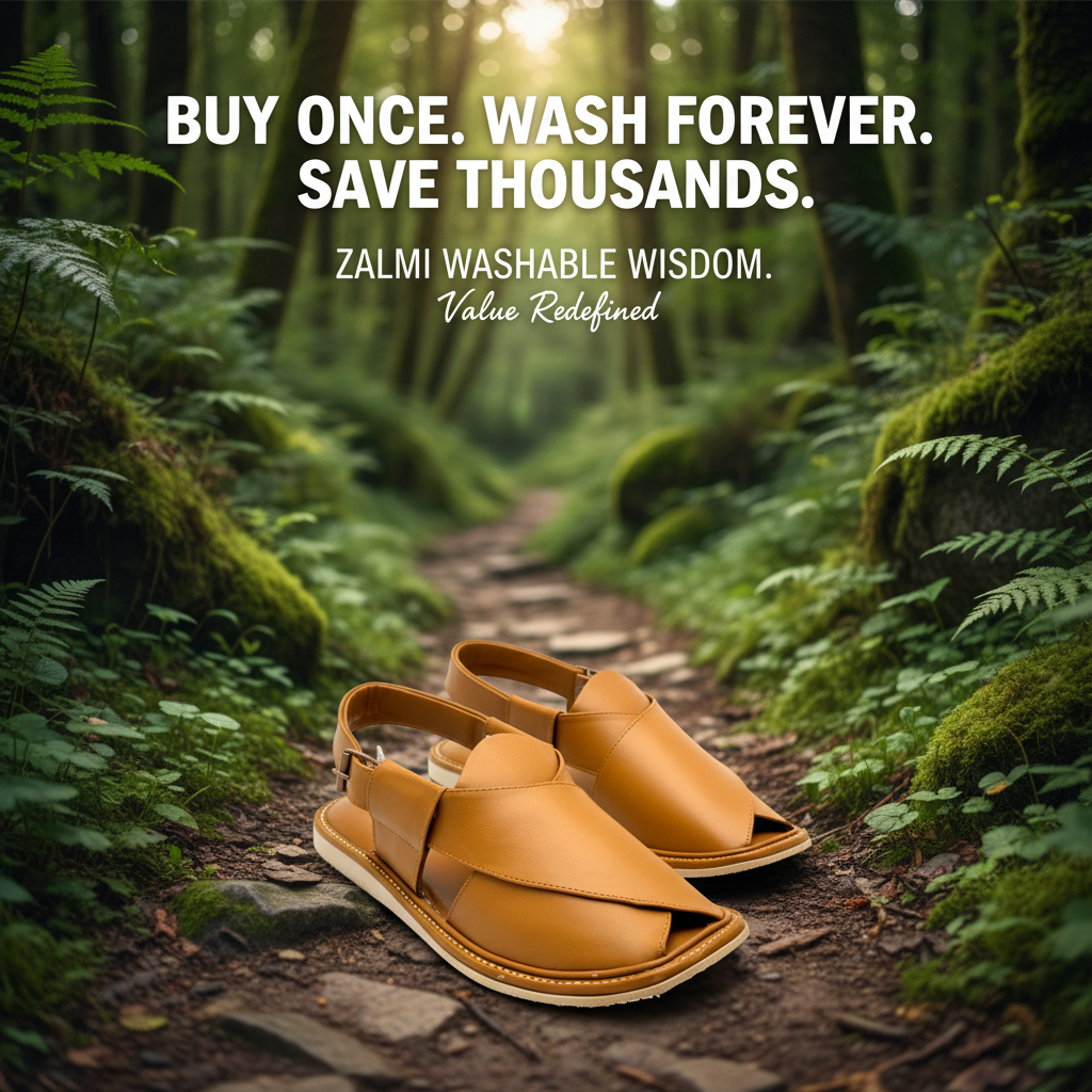 Camel Zalmi Comfort – Light Washable Chappal