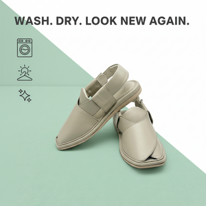 Cream Zalmi Comfort – Light Washable Chappal
