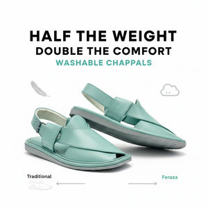 Feroza Zalmi Comfort – Light Washable Chappal